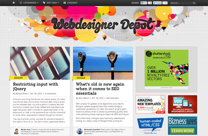 webdesignerdepot.com Web Design Blog