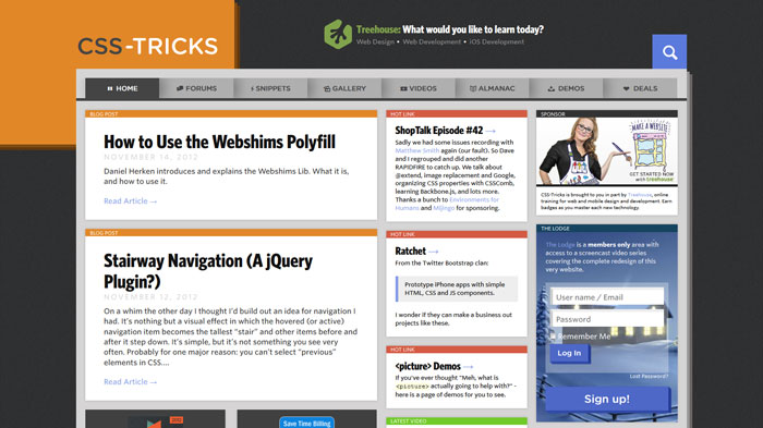 css-tricks.com Web Design Blog