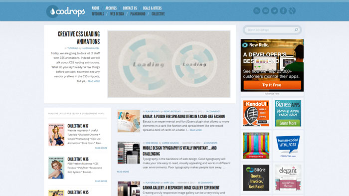 tympanus.net/codrops Web Design Blog
