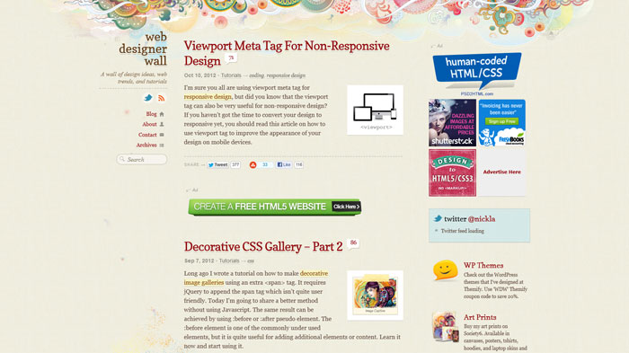 webdesignerwall.com Web Design Blog