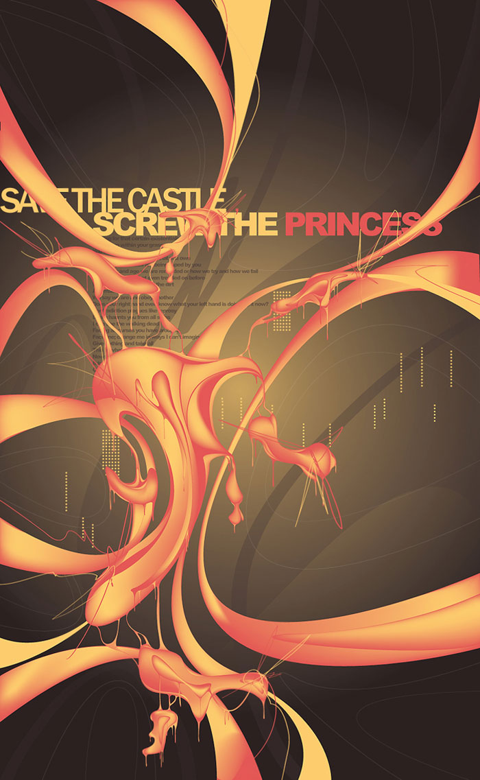 Save the castle Abstract Vector Artwork Inspiration