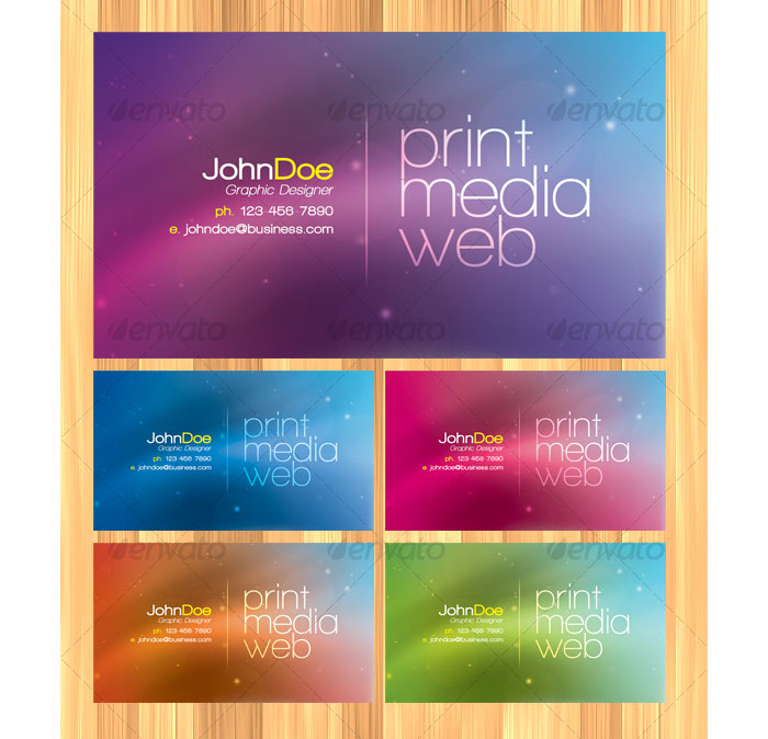 Modern Printable Business Card Template