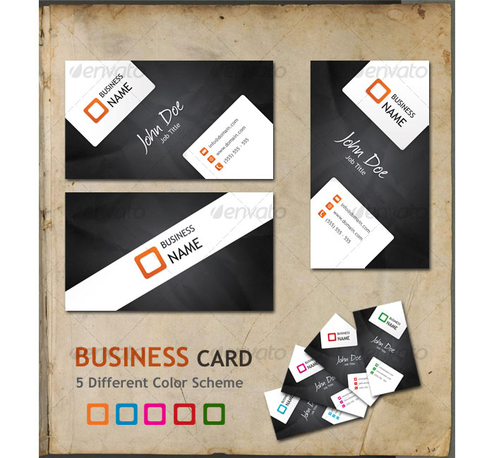 1 Printable Business Card Template