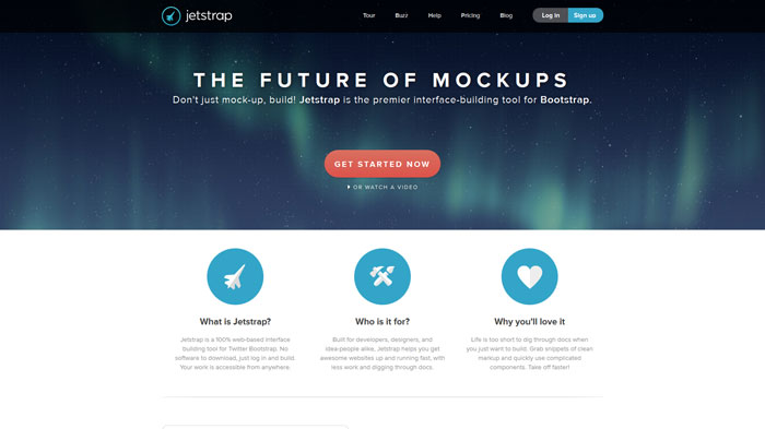 jetstrap.com Designed with Twitter Bootstrap