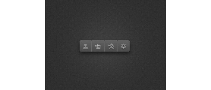 Little Toolbar User Interface Design Inspiration
