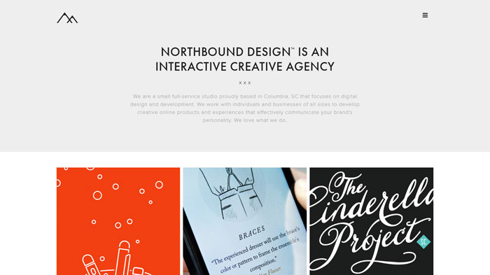 northbounddesign.com Clean Web Design