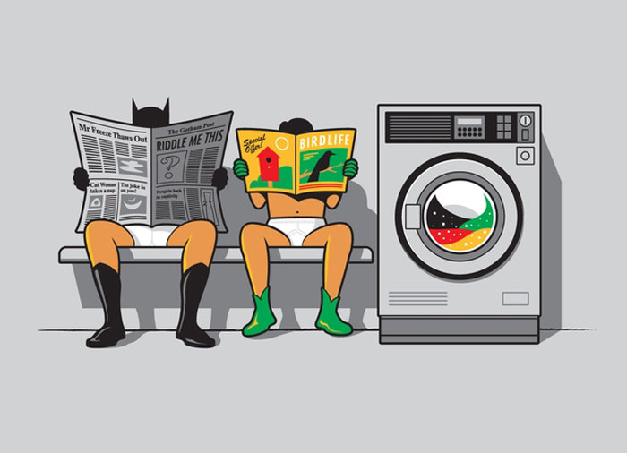 Alfred’s Day Off Cool vector T-shirt design idea