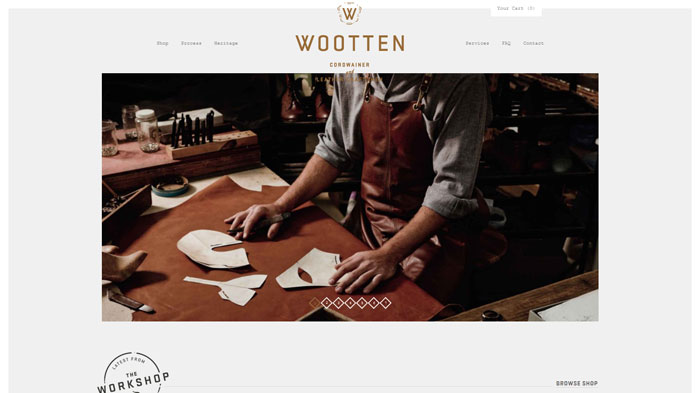 wootten.com.au Ecommerce website