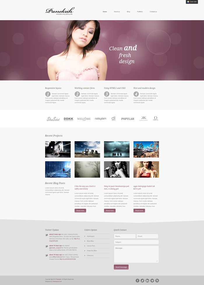panekah Drupal Website design