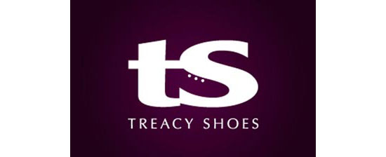 Treacy Shoes Dual Meaning Logo Design Inspiration