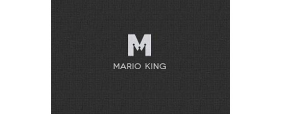 M.King Dual Meaning Logo Design Inspiration