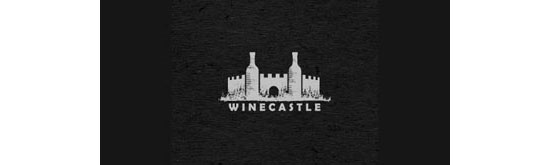 WINECASTLE Dual Meaning Logo Design Inspiration