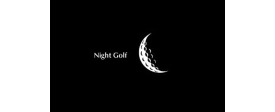Night Golf Dual Meaning Logo Design Inspiration