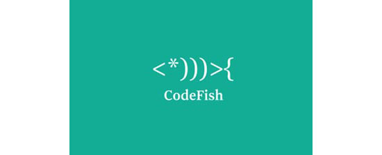 CodeFish Dual Meaning Logo Design Inspiration