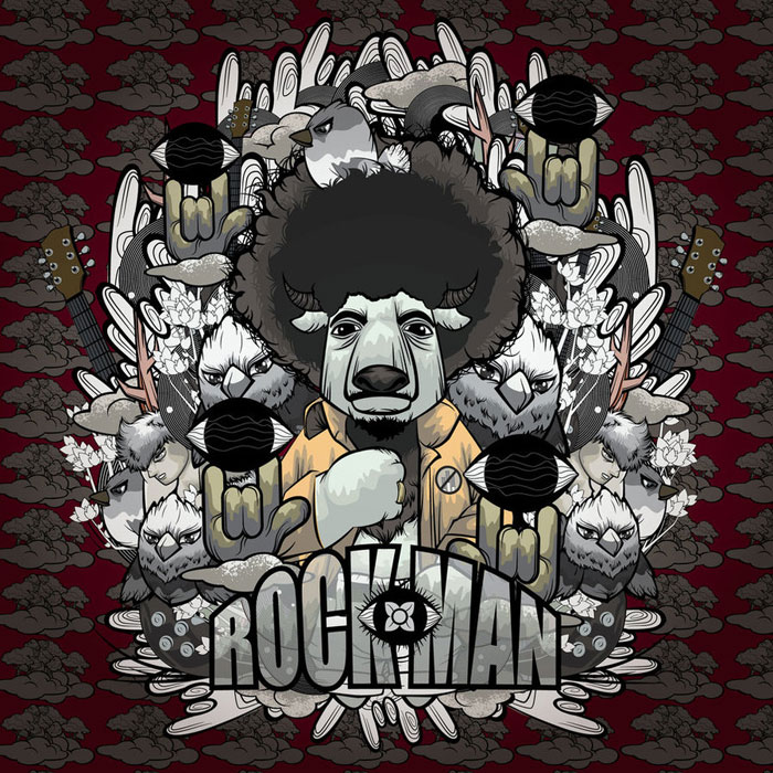 Rockman Fantasy Vector Illustration