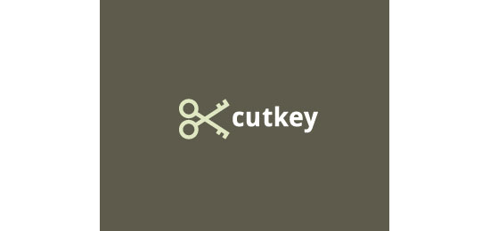 Cutkey Logo Design Inspiration Made Just For Fun