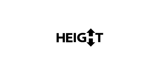Height Logo Design Inspiration Made Just For Fun