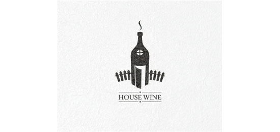House Wine Logo Design Inspiration Made Just For Fun