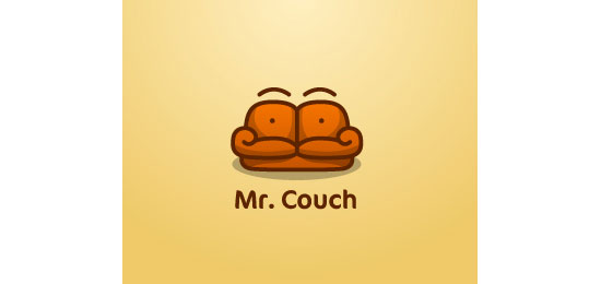 Mr. Couch Logo Design Inspiration Made Just For Fun