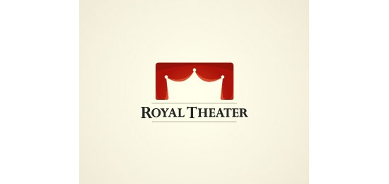 Royal theater Logo Design Inspiration Made Just For Fun