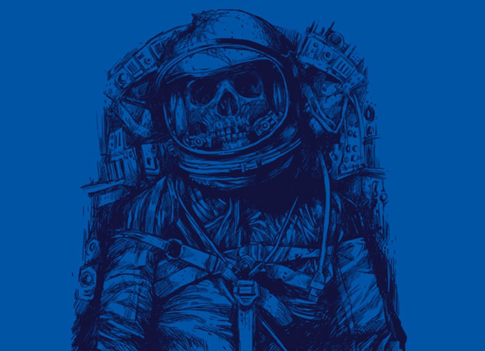 Dead Astronaut Guys T-Shirt Design