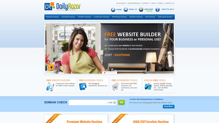 dailyrazor.com Website Hosting Provider