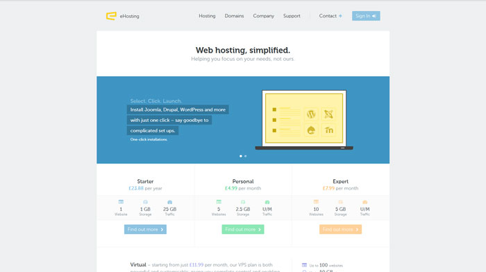 ehosting.com Website Hosting Provider