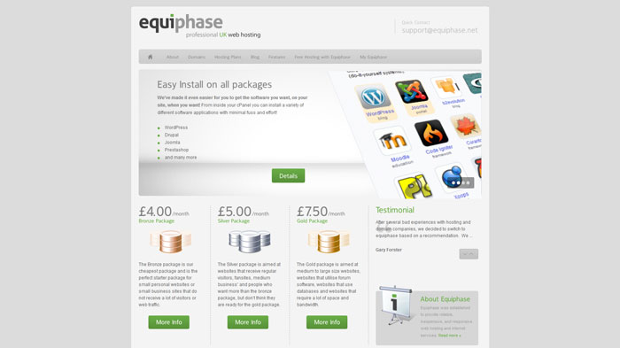 equiphase.net Website Hosting Provider