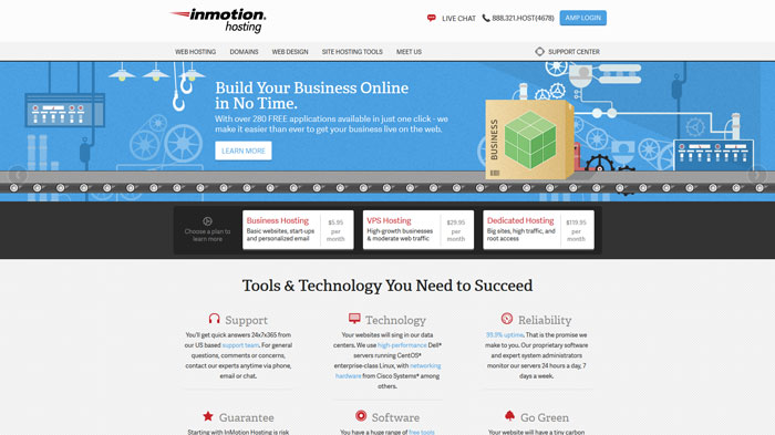 inmotionhosting.com Website Hosting Provider