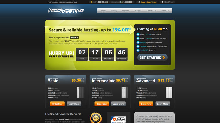 mddhosting.com Website Hosting Provider