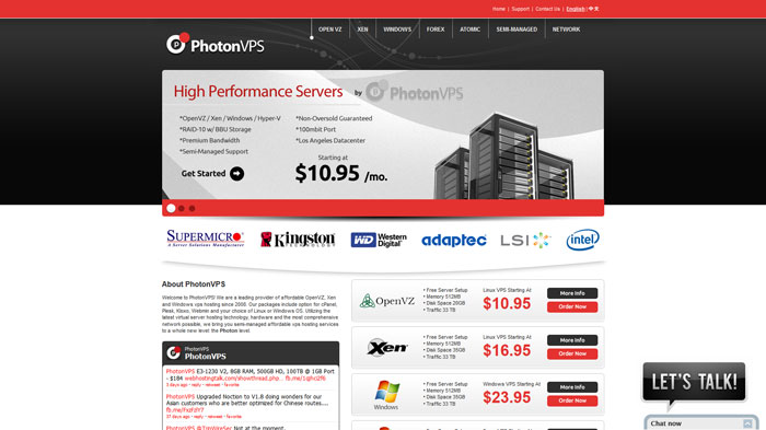 photonvps.com Website Hosting Provider