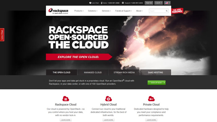 rackspace.com Website Hosting Provider