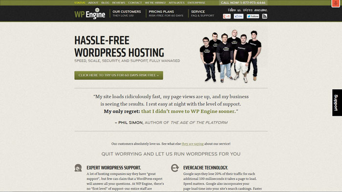 wpengine.com Website Hosting Provider