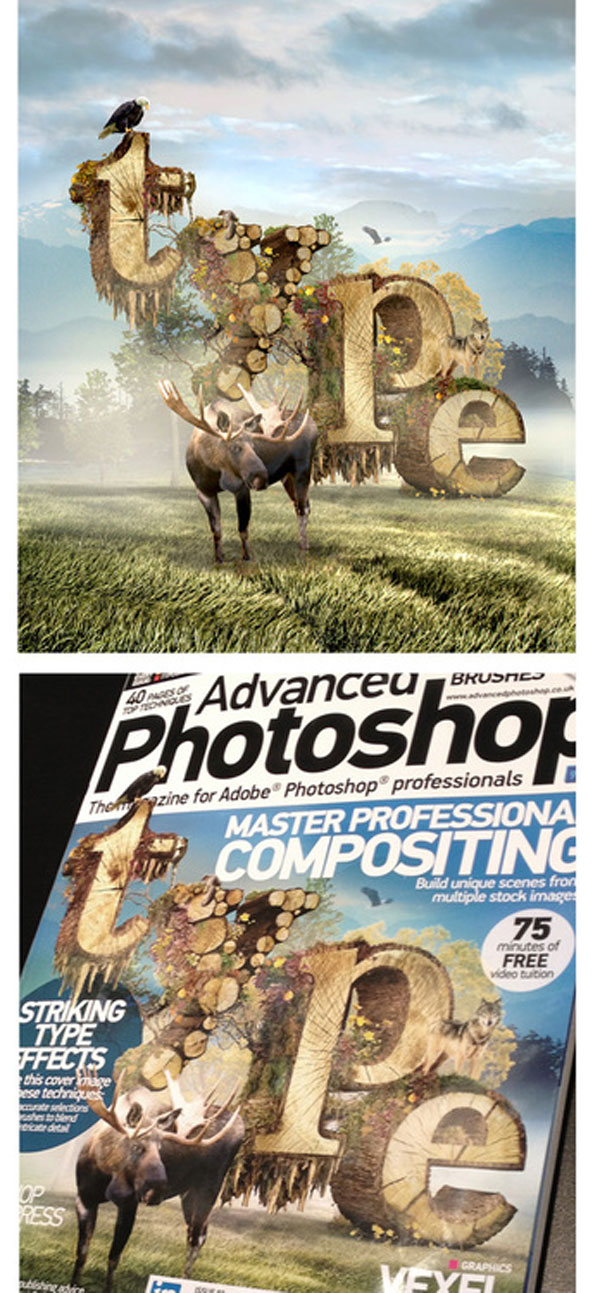 Advanced Photoshop Magazine Cover Photoshop Design Inspiration