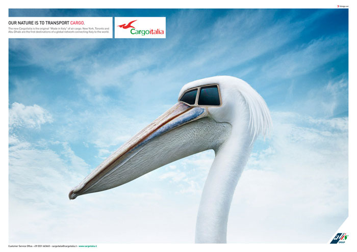 Our nature is to transport cargo Creative Ad Made By Italian Art Directors And Copywriters