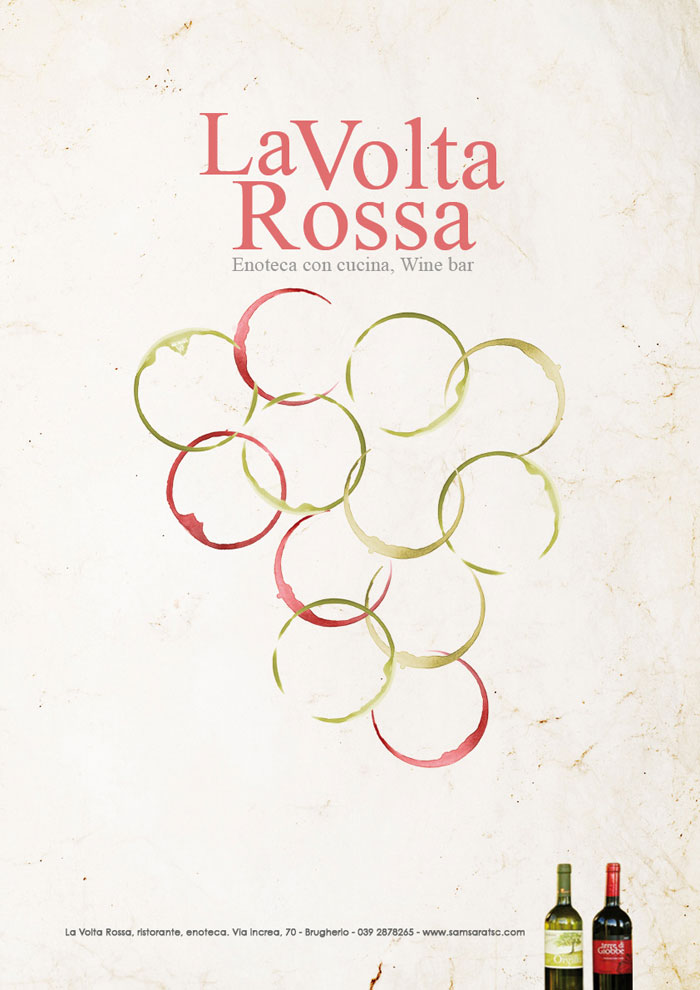 La Volta Rossa Creative Ad Made By Italian Art Directors And Copywriters