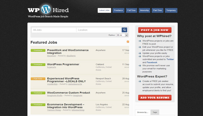wphired.com job board