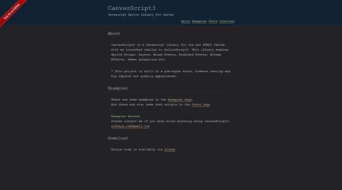 CanvasScript3 jQuery animation plugin