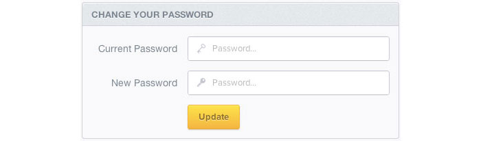 Mixpanel - When changing your password
