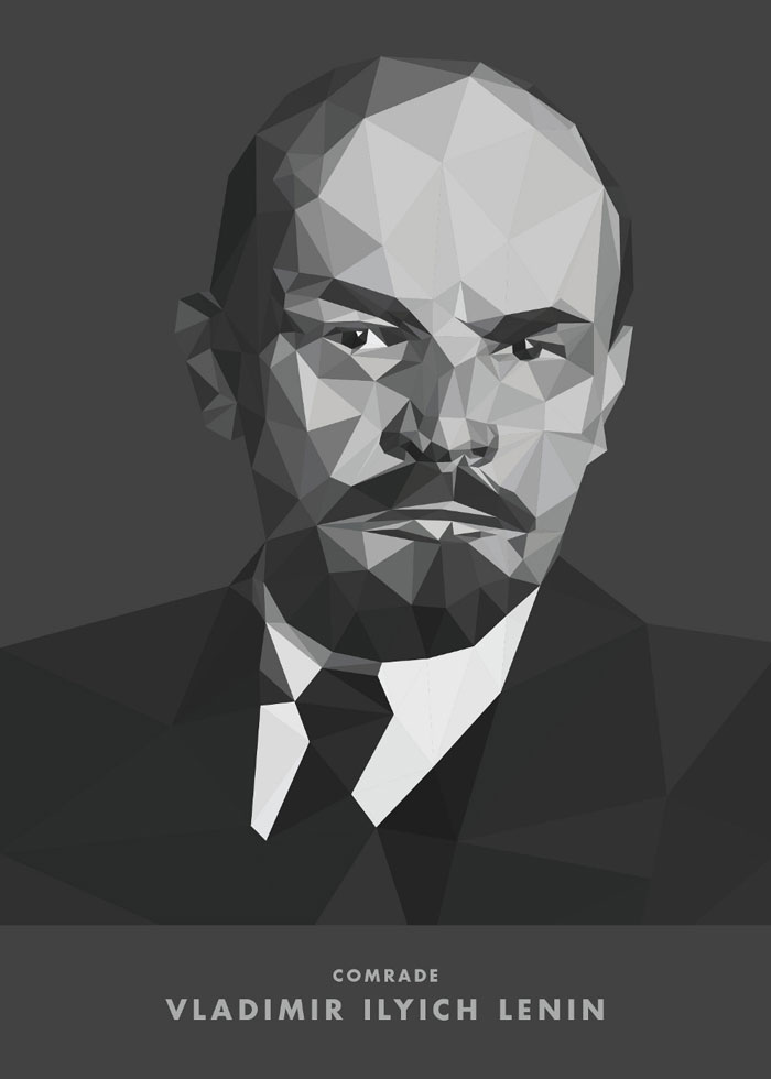 Low-Poly V.I. Lenin