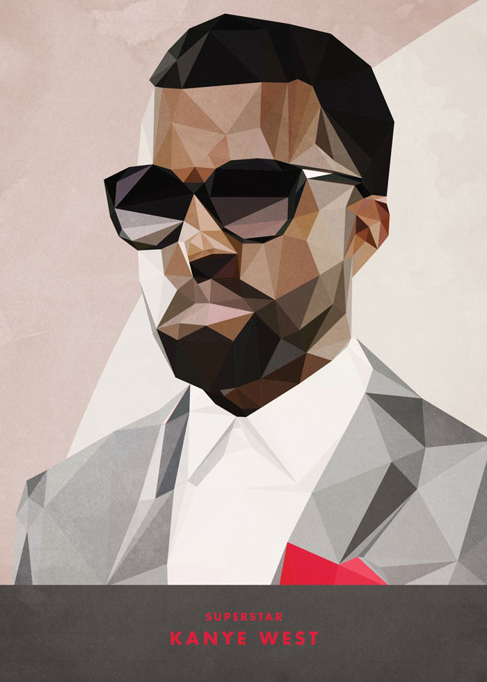 Low-Poly Kanye West