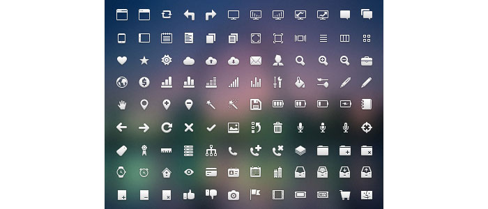 Crisp Icon Set for Inspiration and download