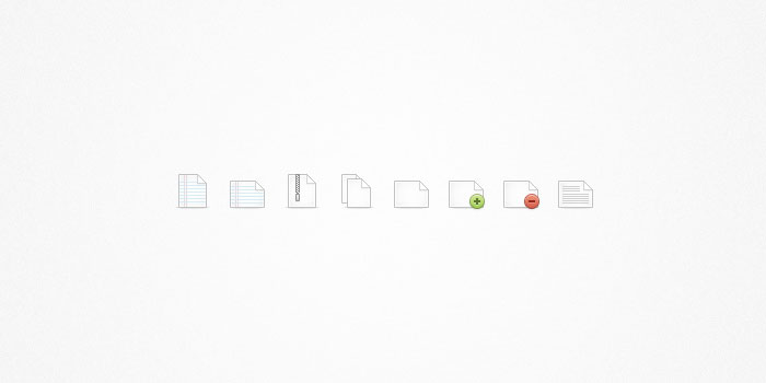 File Icon Set Continued for Inspiration and download