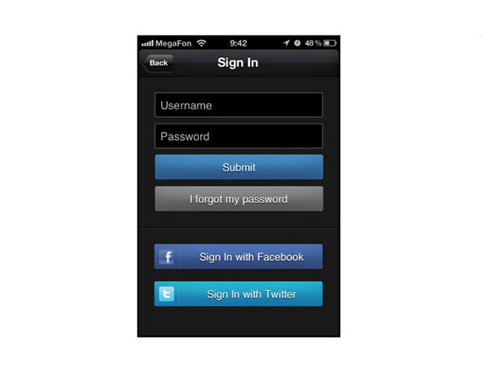 Interesting Mobile Logins To Inspire You For Your UI Projects 17