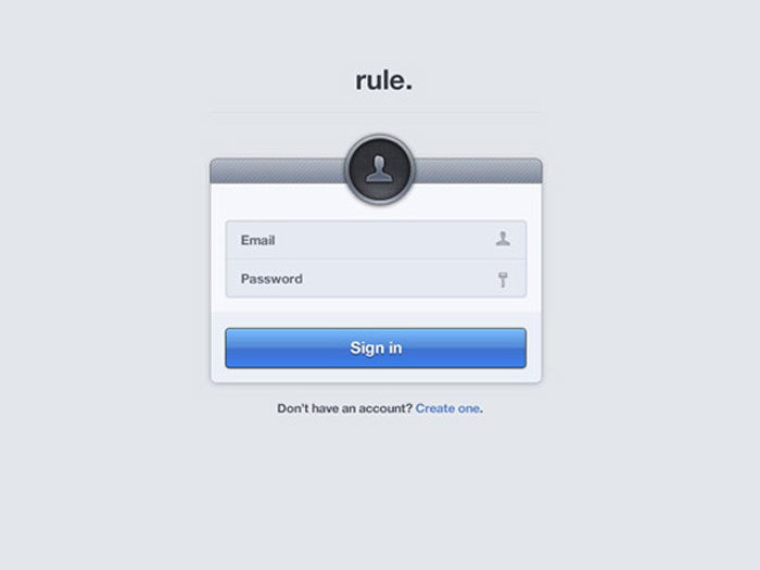Interesting Mobile Logins To Inspire You For Your UI Projects 4