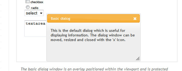 Jquery Dialog Position Top Page
