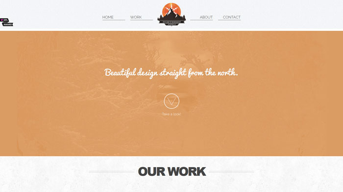 northernpixels.se One Page Website Design
