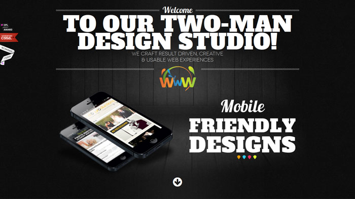 vibesdesign.com.au One Page Website Design