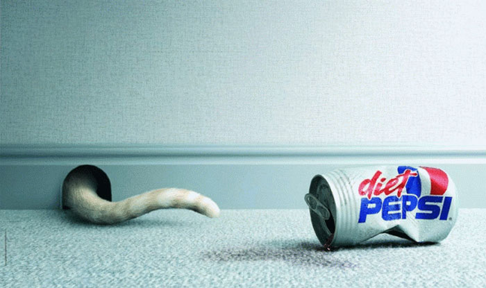 Diet Pepsi Print Advertisement