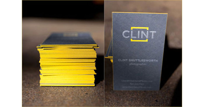 Clint Shuttlesworth Photography Business card